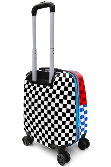 Coral High Kids Araba Desenli Çocuk Valizi 16699 - 8