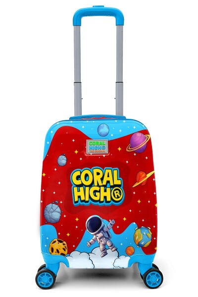 Coral High Kids Astronot Uzay Desenli Çocuk Valizi 16696 - 1