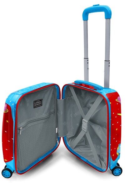 Coral High Kids Astronot Uzay Desenli Çocuk Valizi 16696 - 4