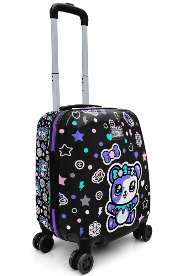 Coral High Kids Ayıcık Desenli Çocuk Valizi 16694 - 6