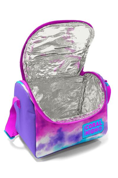 Coral High Kids Renkli Batik Unicorn Dondurma Desenli Thermo Beslenme Çantası 11862 - 4