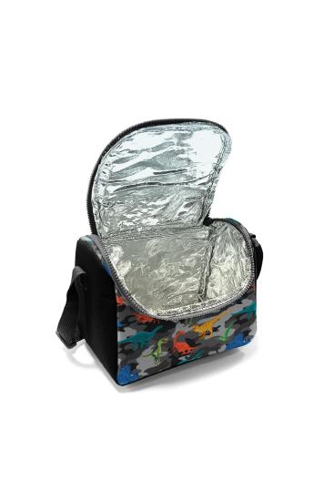 Coral High KIDS Gri Dinozor Beslenme Çanta 22865 - 4