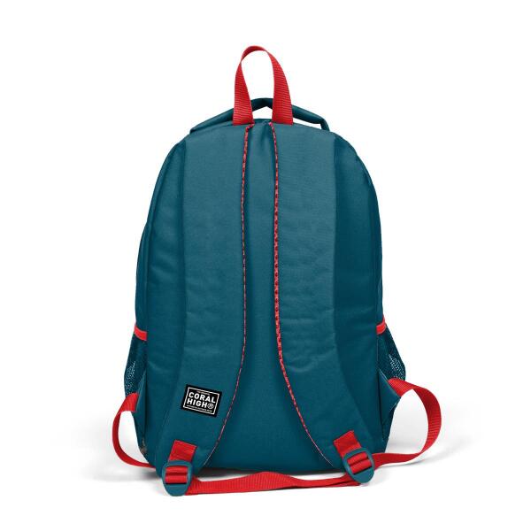 Coral High Kids Çivit Kırmızı Astronot Desenli 3’lü Okul Çanta Seti SET0114389 - 5