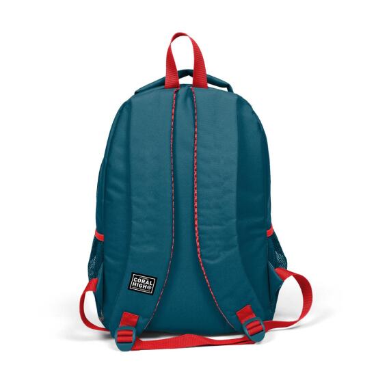 Coral High Kids Çivit Kırmızı Astronot Desenli 3’lü Okul Çanta Seti SET0114389 - 5