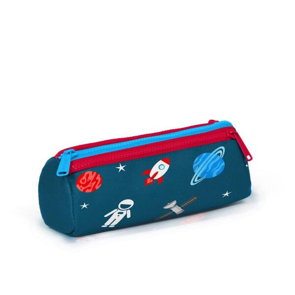 Coral High Kids Çivit Kırmızı Uzay Desenli 3’lü Okul Çanta Seti SET0123116 - 7