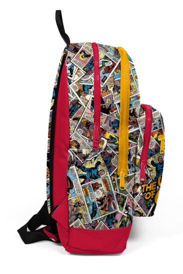Coral High Kids Çizgi Roman Desenli Desenli Okul Sırt Çantası 33215 - 5