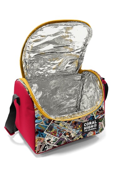 Coral High Kids Çizgi Roman Desenli Thermo Beslenme Çantası 37115 - 4