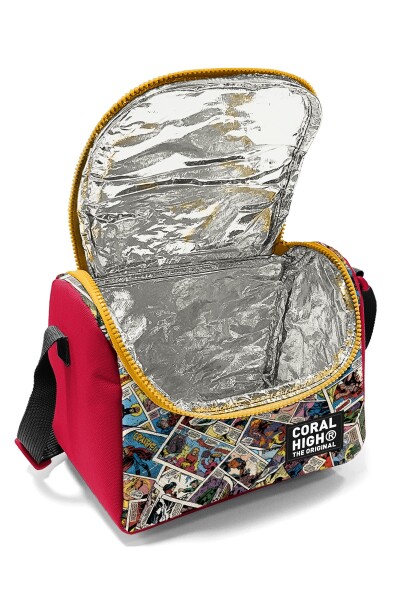 Coral High Kids Çizgi Roman Desenli Thermo Beslenme Çantası 37115 - 4