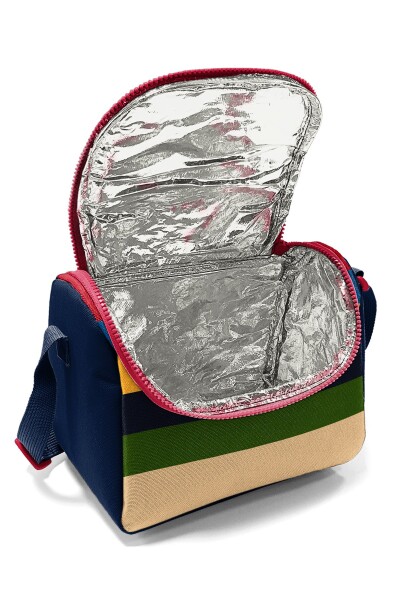 Coral High Kids Çok Renkli Çizgi Desenli Thermo Beslenme Çantası 37112 - 4