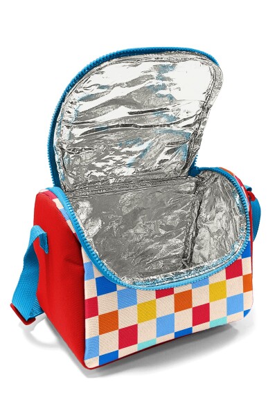 Coral High Kids Çok Renkli Dama Desenli Thermo Beslenme Çantası 37125 - 4