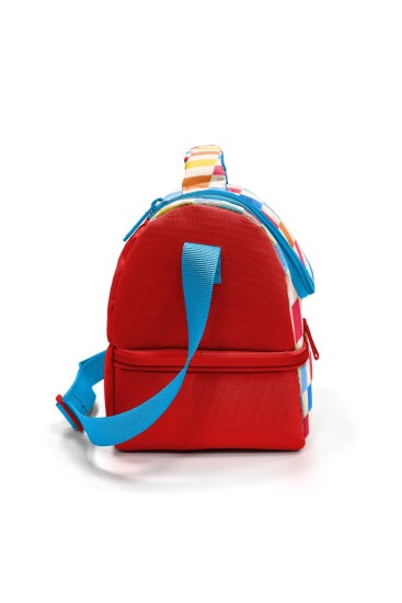 Coral High Kids Çok Renkli Dama Desenli Thermo İki Katlı Beslenme Çantası 37205 - 6