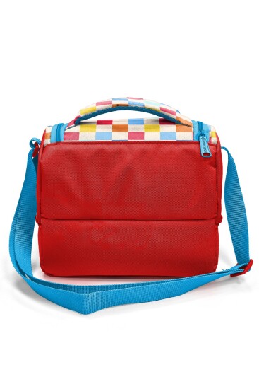 Coral High Kids Çok Renkli Dama Desenli Thermo İki Katlı Beslenme Çantası 37205 - 8