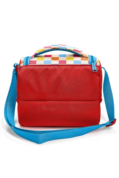 Coral High Kids Çok Renkli Dama Desenli Thermo İki Katlı Beslenme Çantası 37205 - 8