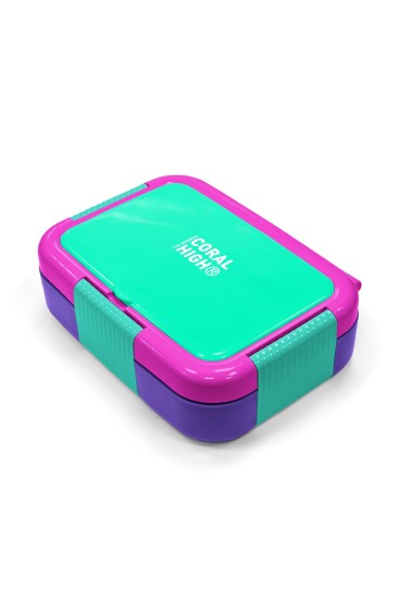 Coral High Kids Çok Renkli Desenli Paslanmaz Çelik Beslenme Kabı 39348 - 2