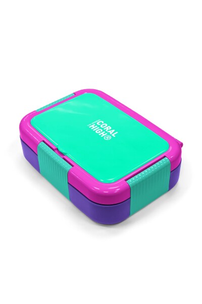 Coral High Kids Çok Renkli Desenli Paslanmaz Çelik Beslenme Kabı 39348 - 2