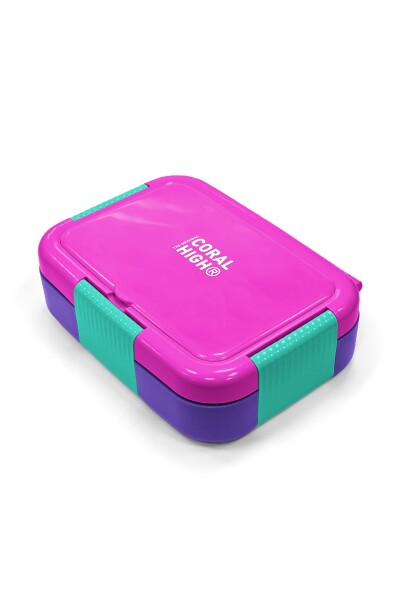 Coral High Kids Çok Renkli Desenli Paslanmaz Çelik Beslenme Kabı 39349 - 2