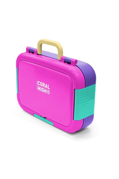 Coral High Kids Çok Renkli Desenli Paslanmaz Çelik Beslenme Kabı 39349 - 4