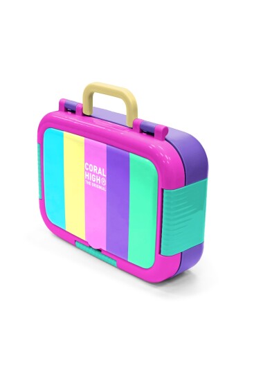 Coral High Kids Pembe Unıcorn Desenli Paslanmaz Çelik Beslenme Kabı 39183 - 4