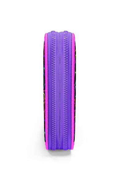 Coral High Kids Çok Renkli Kalp Desenli Çift Katlı Kalem Çanta 11145 - 10