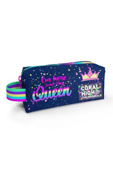 Coral High Kids Çok Renkli Lacivert Kalem Çantası 22075 