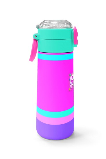 Coral High Kids Çok Renkli Pipetli ve Direkt İçim Çelik Termos 500 ml 31864 - 2