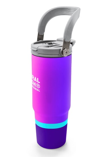 Coral High Kids Çok Renkli Pipetli ve Direkt İçim Çelik Termos 900 ml 38723 - 4