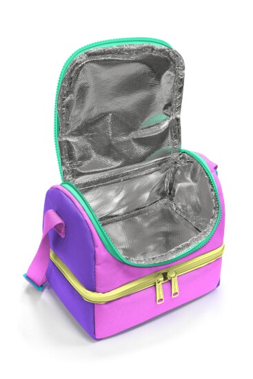 Coral High Kids Çok Renkli Thermo İki Katlı Beslenme Çantası 37215 - 3