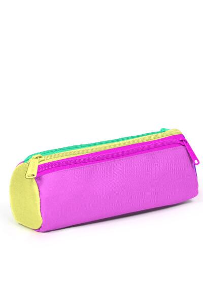 Coral High Kids Çok Renkli Üç Bölmeli Kalem Çantası 11176 - 3