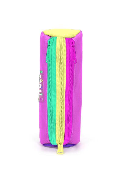 Coral High Kids Çok Renkli Üç Bölmeli Kalem Çantası 11176 - 2