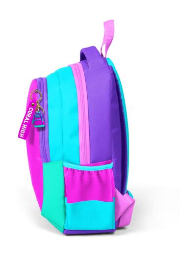 Coral High Kids Çok Renkli Üç Bölmeli Okul Sırt Çantası 14426 - 6