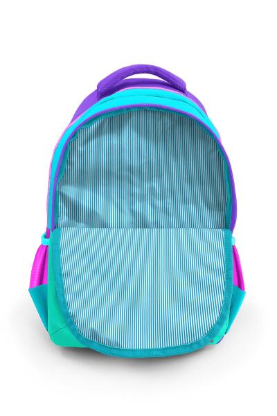 Coral High Kids Çok Renkli Üç Bölmeli Okul Sırt Çantası 14426 - 4