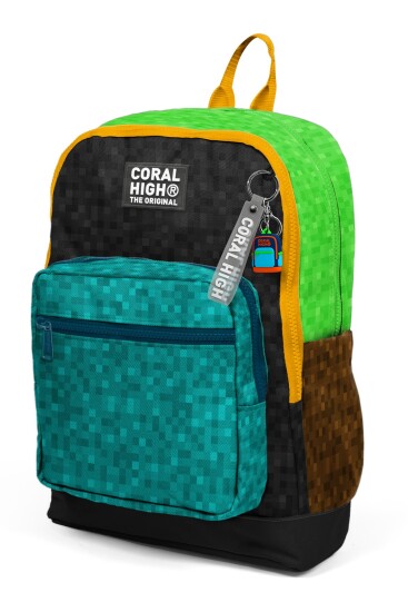 Coral High Kids Craft Desenli Okul Sırt Çantası 33216 - 6