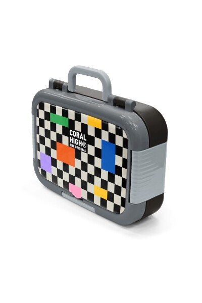 Coral High Kids Dama Desenli Paslanmaz Çelik Beslenme Kabı 39126 - 4