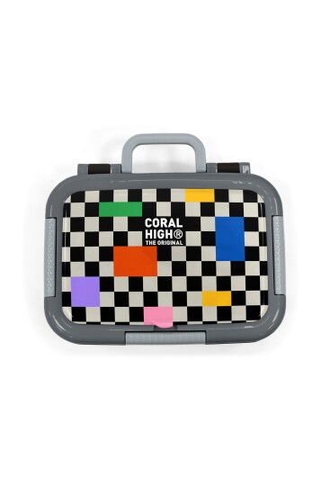 Coral High Kids Dama Desenli Paslanmaz Çelik Beslenme Kabı 39126 - 5