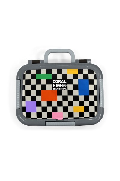 Coral High Kids Dama Desenli Paslanmaz Çelik Beslenme Kabı 39126 - 5