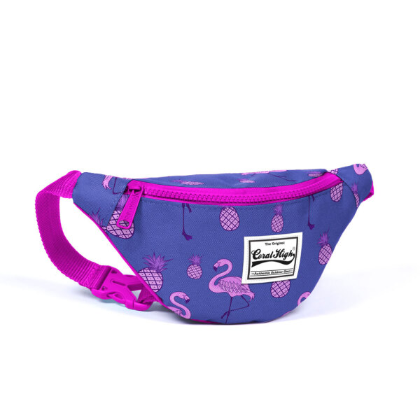 Coral High Kids Lavanta Flamingo Desenli Bel Çantası 22512 - 1