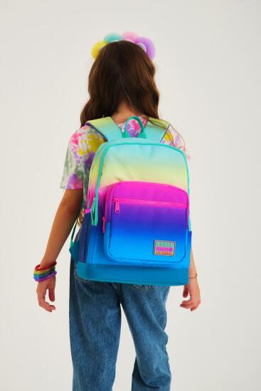 Coral High Kids Renk Geçişli Dört Bölmeli Okul Sırt Çantası 23710 - 2
