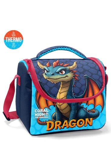 Coral High Kids Dragon Desenli 3’lü Okul Çanta Seti SET0133213 - 3