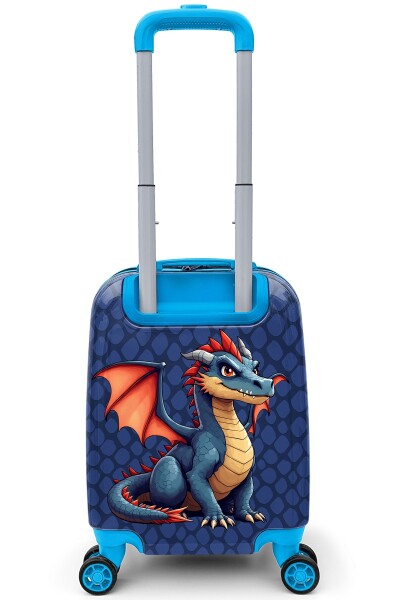 Coral High Kids Dragon Desenli Çocuk Valizi 16697 - 3