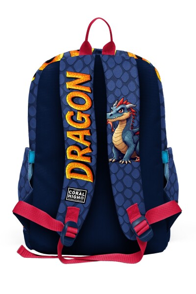 Coral High Kids Dragon Desenli Okul Sırt Çantası 33213 - 2