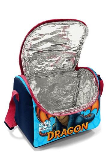 Coral High Kids Dragon Desenli Thermo Beslenme Çantası 37113 - 4