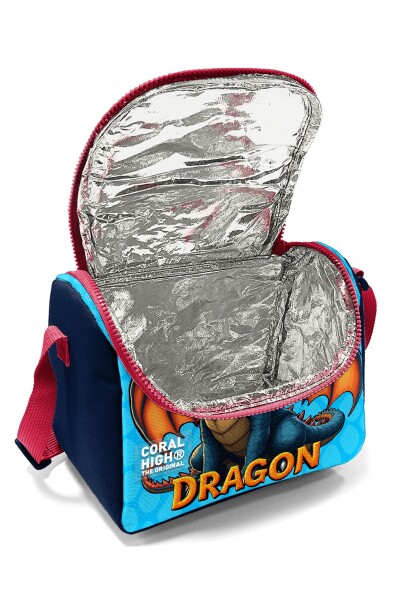 Coral High Kids Dragon Desenli Thermo Beslenme Çantası 37113 - 4