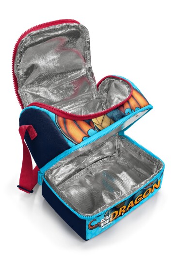 Coral High Kids Dragon Desenli Thermo İki Katlı Beslenme Çantası 37206 - 2
