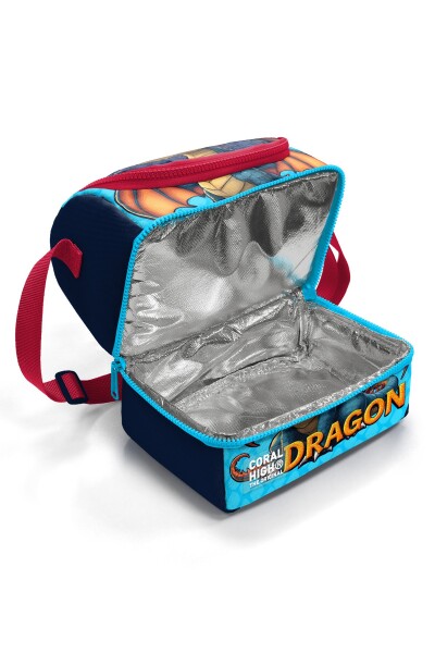 Coral High Kids Dragon Desenli Thermo İki Katlı Beslenme Çantası 37206 - 4