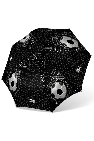 Coral High Kids Futbol Desenli Çocuk Şemsiyesi 12674 - 3