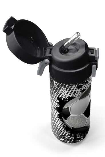 Coral High Kids Futbol Desenli Pipetli ve Direkt İçim Çelik Termos 500 ml 31816 - 2