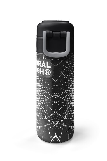 Coral High Kids Futbol Desenli Pipetli ve Direkt İçim Çelik Termos 500 ml 31816 - 7