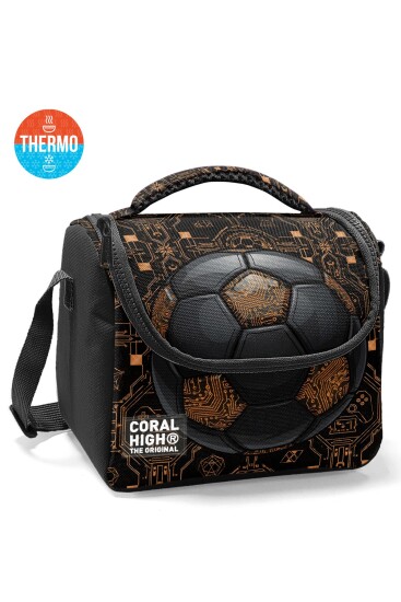 Coral High Kids Futbol Desenli Thermo Beslenme Çantası 37117 - Coral High