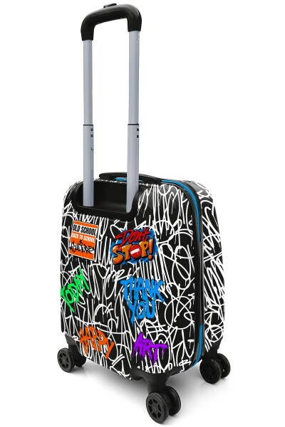 Coral High Kids Grafiti Ayıcık Desenli Çocuk Valizi 16698 - 8