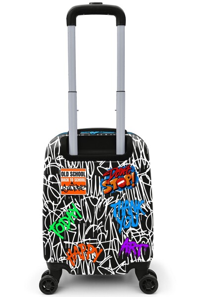 Coral High Kids Grafiti Ayıcık Desenli Çocuk Valizi 16698 - 3